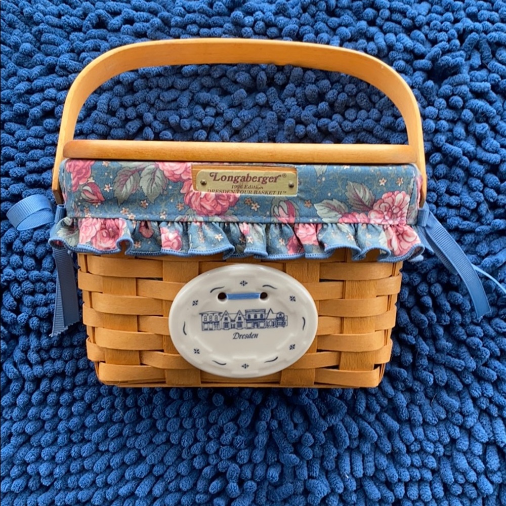 🧺 Longaberger 1996 Dresden Tour II Basket.